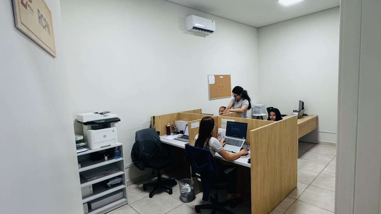 Setor interno de processamento técnico do Registro Civil RCPN