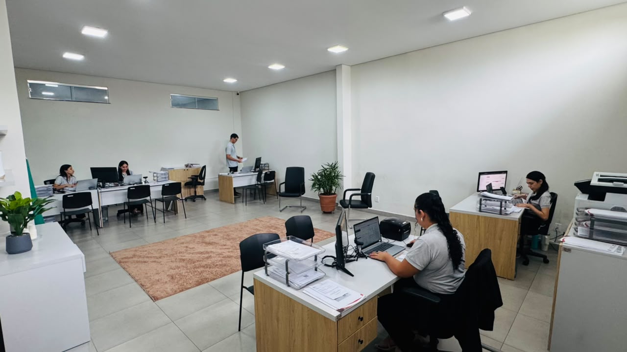 Sala do Tabelionato de Notas para escrituras e procurações